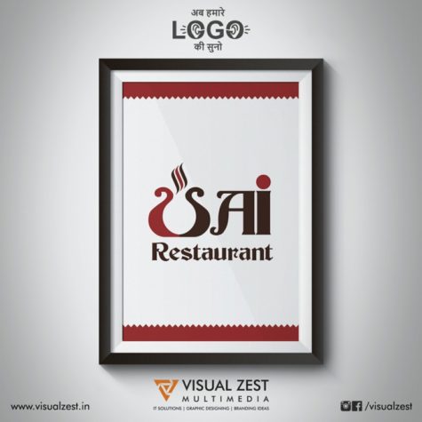 <h4>Sai Restaurant<br/>Logo Design</h4>