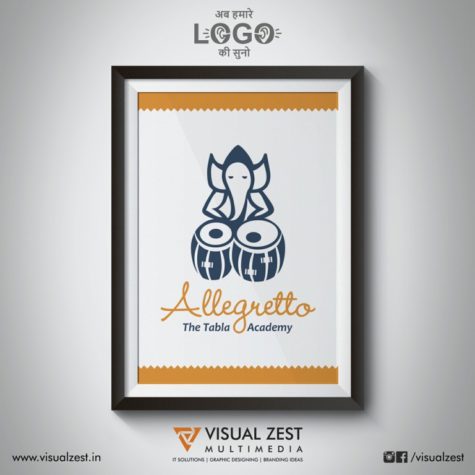 <h4>Allegretto Tabla Academy<br/>Logo Design</h4>