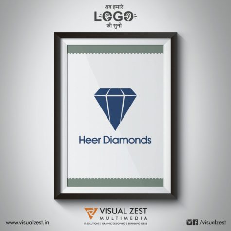 <h4>Heer Diamonds<br/>Logo Design</h4>