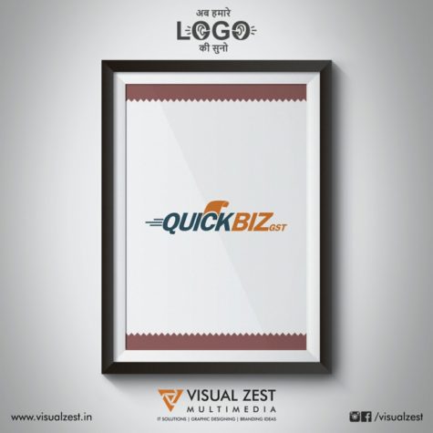 <h4>QuickBiz GST Mobile Application<br/>Logo Design</h4>