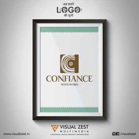 <h4>Confiance Wood Works<br/>Logo Design</h4>