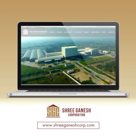 <h4>Shree Ganesh Corporation<br/> Web Design</h4>