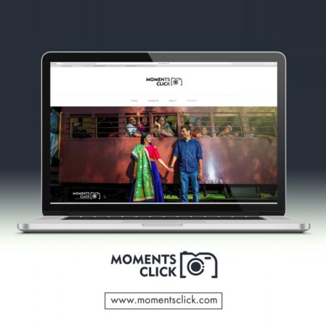 <h4>Moments Click Photography <br/>Web Design</h4>